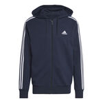 Ropa De Tenis adidas Essentials French Terry 3-Stripes Full-Zip Hoodie